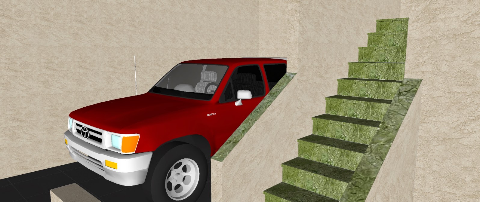 Projeto de reforma de casa_vista superior_garagem 2.jpg