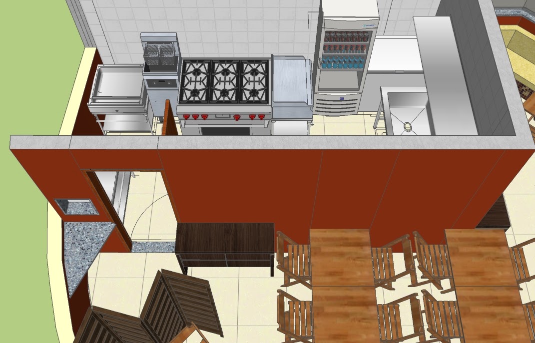Projeto de reforma de restaurante_vista de cima_cozinha 2.jpg